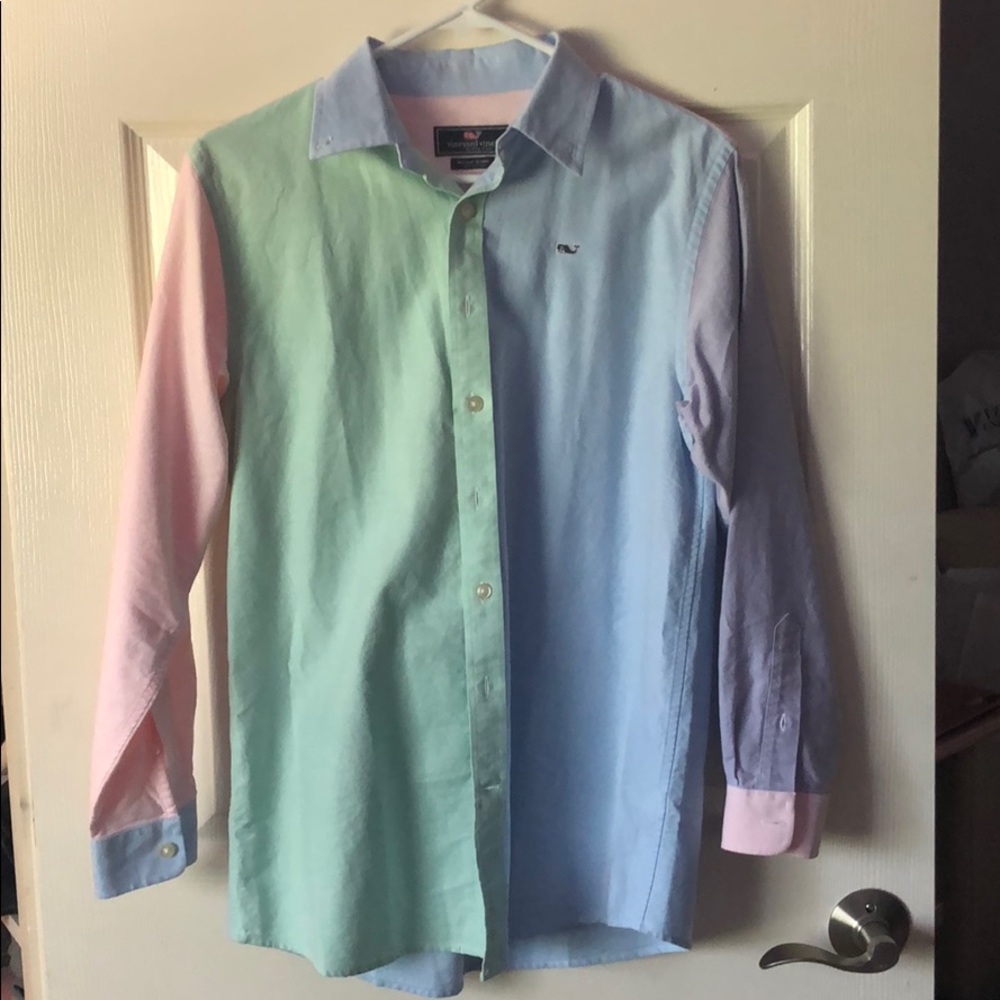 Boys VV Panel Party Shirt